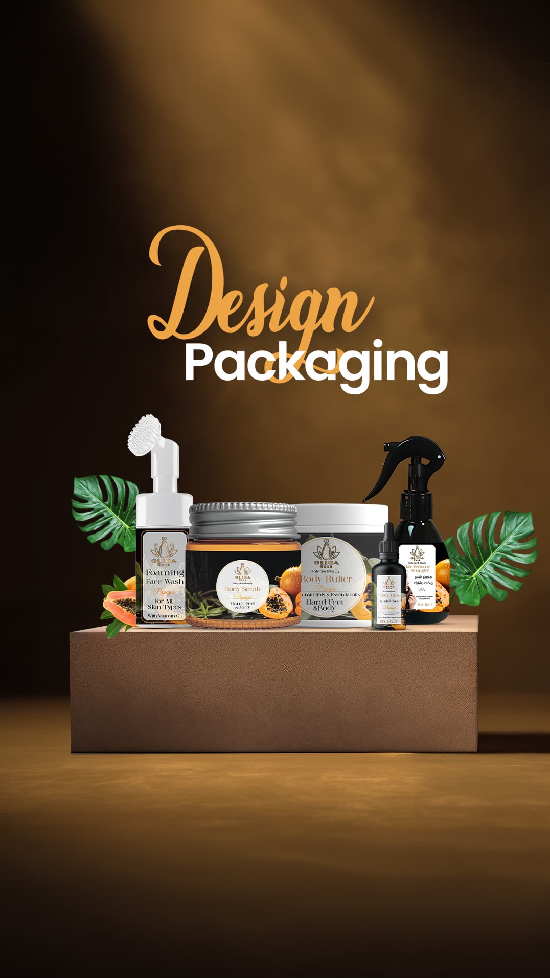 Brand Identity & Packaging | Oliga Rose