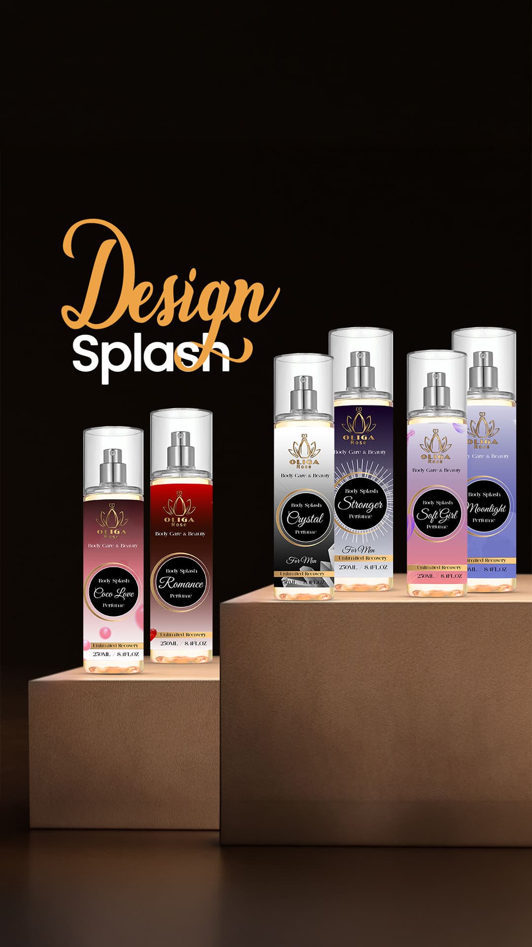 Brand Identity & Packaging | Oliga Rose